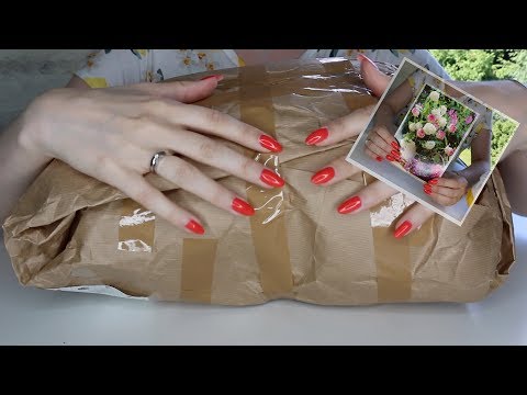 ASMR Whisper Unboxing Baby Clothes Gift | Fabric, Plastic, Paper Crinkle Sounds