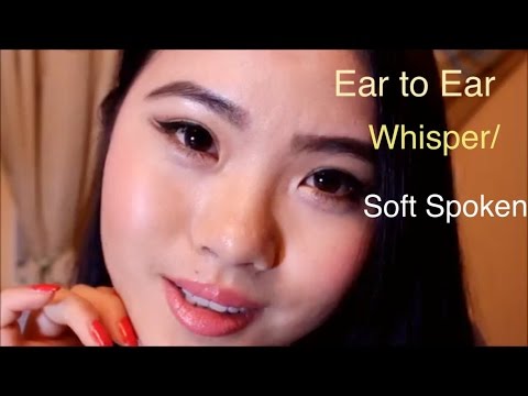 ASMR Ear to Ear Whisper/Soft Spoken ~Story Reading~ (Page Turning,Tapping)