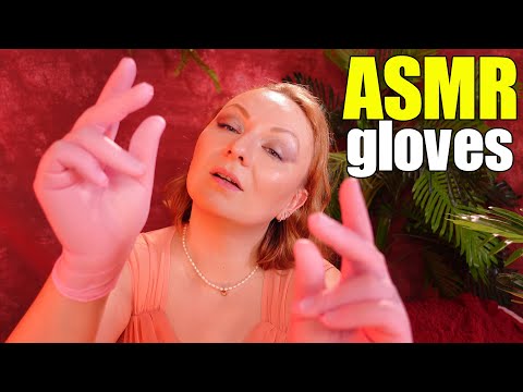 ASMR in tight medical gloves