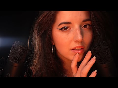 ASMR 4K Breathy, Intense Whispers (Face Touches/Ear to Ear)