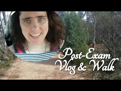 Post-Exam Vlog + Walk around National Park (phone sound...sorry!)