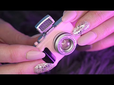 ASMR with Miniature Items | Miniature vs Life-Size | Tapping & Scratching | No Talking