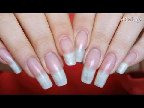 visual ASMR: play with my unpolished NATURAL NAILS and I show undersides
