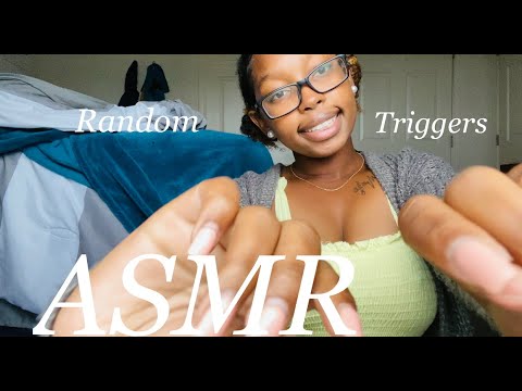 ASMR| Random Triggers + FAST&AGGRESSIVE (Mouth Sounds, fabric scratching, Tapping&Scratching)