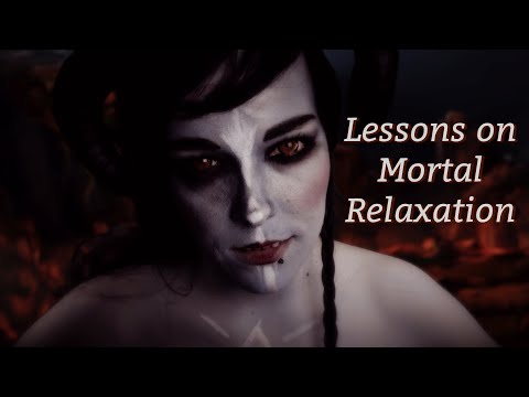 ☆★ASMR★☆ A Demoness' Lesson on Mortal Relaxation
