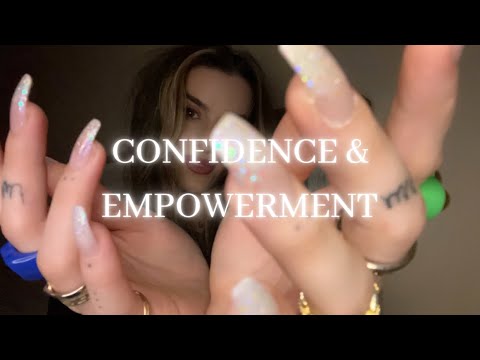 Reiki ASMR | Confidence & Empowerment | Hand fluttering, tingles, night sounds