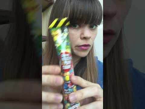 ASMR Toxic Atomz Candy Packing show off shaking satisfying sounds close up #shorts