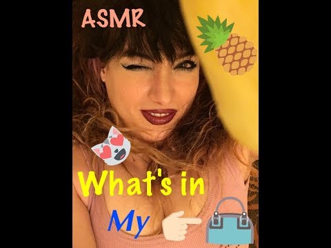 [ASMR] What's in My Bag?