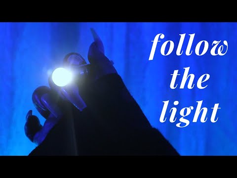 ASMR | Follow the Light + Hand Movements and Light Tracing Numbers (Visual Triggers) - No Talking