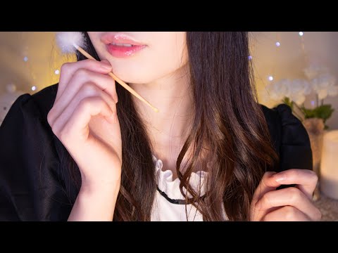 ASMR Ear Cleaning Your Ears (Ear Relaxation, Whispering)