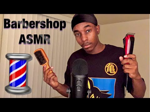 [ASMR] Chill Barbershop roleplay // Gum chewing