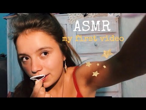 My first ASMR video || gentle whispering