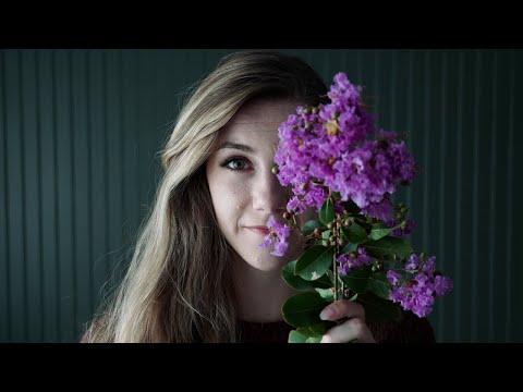 ASMR | Guided Relaxation: Greenhouse | Whispers, Positive Affirmations, Theta Pattern Binaural Beats