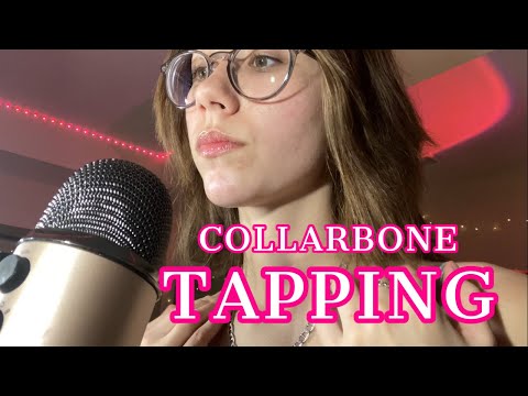 ASMR | collarbone tapping +no talking