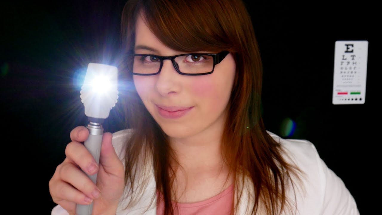 ASMR Eye Exam Roleplay - 1 Hour Special (Doctor Roleplay / Light Triggers)