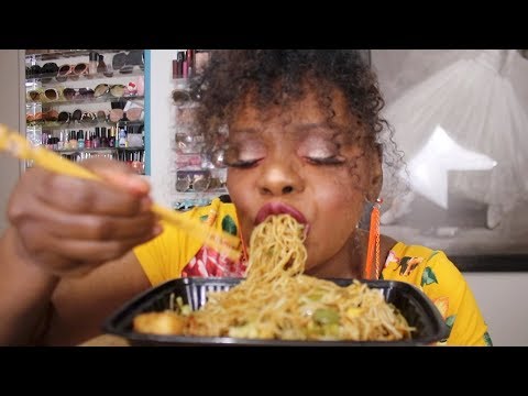 Veggie Noodles ASMR Eating Sounds *Mirage
