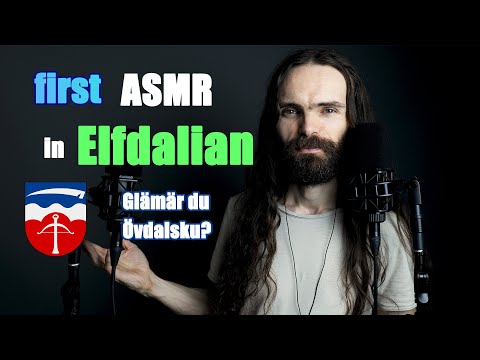 My first ASMR video in Elfdalian (asmr övdalsk)