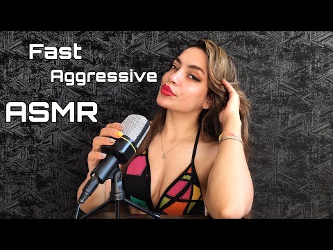 ASMR | Fast Lipgloss Pumping, Mouth Sounds, Teeth Tapping, Nail Tapping