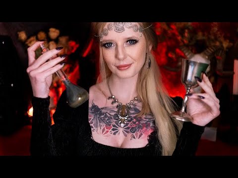 Wicked ASMR Flirty and Affectionate Witch Heals You - roleplay