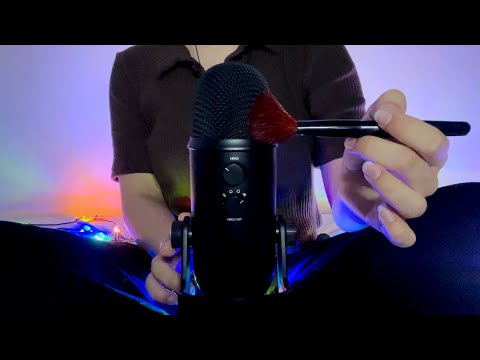 ASMR - Microphone Brushing & Rambling (+ Tapping, Hand Sounds & More)