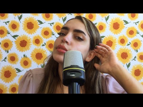 ASMR / most tingly mouth sounds
