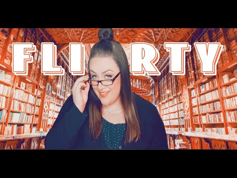 Is the Cute Librarian Flirting with YOU? ❤️‍🔥😉| Soft Spoken (ASMR Roleplay)