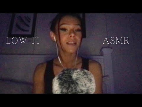 Low-Fi ASMR  | Whispering, Hand Sounds, and Mouth Sounds For Sleep