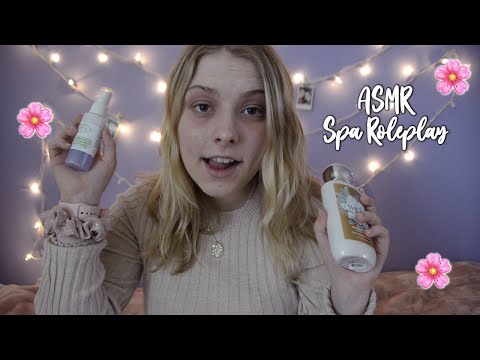 ASMR│Spa Role Play! Face Mask, Personal Attention, and More ♡