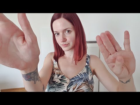 ASMR hand sounds and whispering your names - Patrons July - with tongue clicking