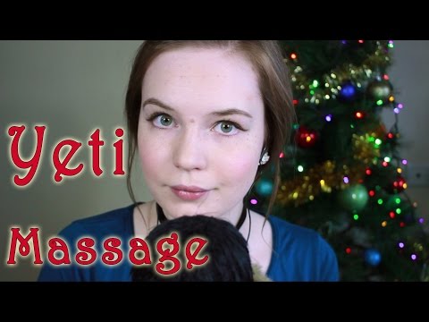 Yeti Massage-2 | Hairy Fun | Mic Brushing | Binaural HD ASMR