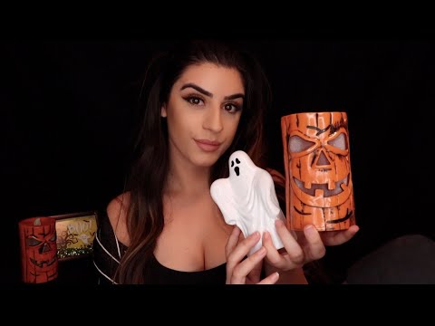 ASMR | Fast and Aggressive Triggers (part 7)👻🎃⚡️(Face Touching, Mouth Sounds, Tapping ... )