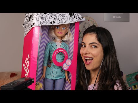 ASMR: BARBIE GIGANTE  - Unboxing and playing