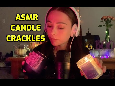 ASMR | Lighting Every Candle I Own | Tapping, Tracing, Whispering