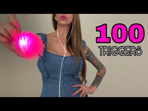 ASMR 100 Triggers in 15 minutes 💫