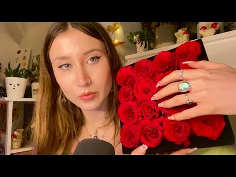 asmr | fast & aggressive scratching & tapping on random objects ft rose forever🌹