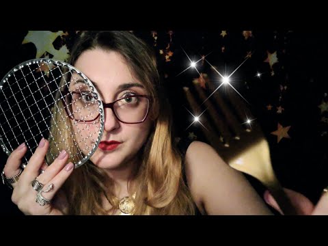 ASMR Chaotic Fast Nonsensical Roleplay (Up-close Personal Attention) golden fork, car wash trigger