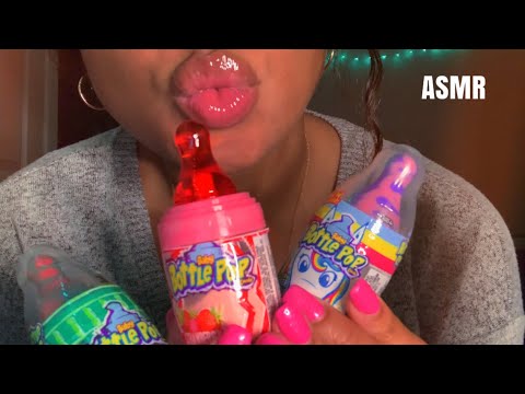 ASMR | Baby Bottle Pop | Candy ASMR
