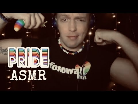ASMR Pride Month Triggers | Positive Affirmations & Male Whispers