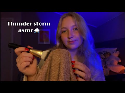 thunder storm ASMR + bedtime stories ⛈
