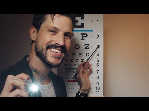 ASMR Visual Acuity Exam | Testing Your Eyes