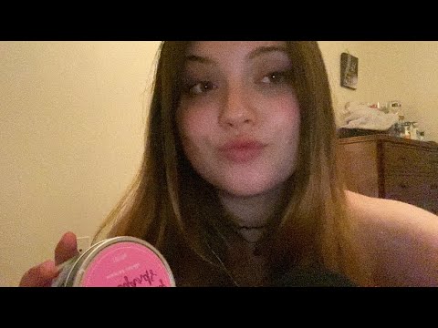 ASMR fast mouth sounds, cupped inaudible whispers, sticky tapping, hand movements, crinkles n more💕