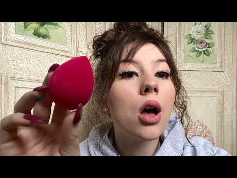 ASMR FAST AND AGGRESSIVE🥵Makeup Application🥶 (personal attention)