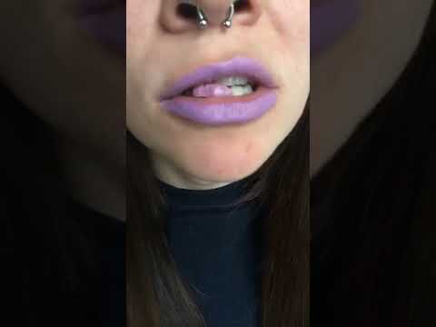 ASMR 💜🦷🍬 JELLYBEAN pt 1 Easter season purple candy chew satisfying sunny mouth sounds #shorts