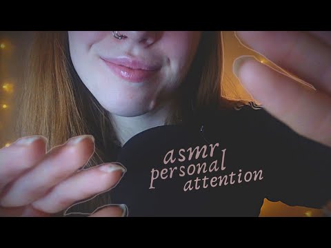 ASMR 😴 Up-Close Personal Attention for Sleep 🛌(whispers, shushing, mouth sounds, affirmations)