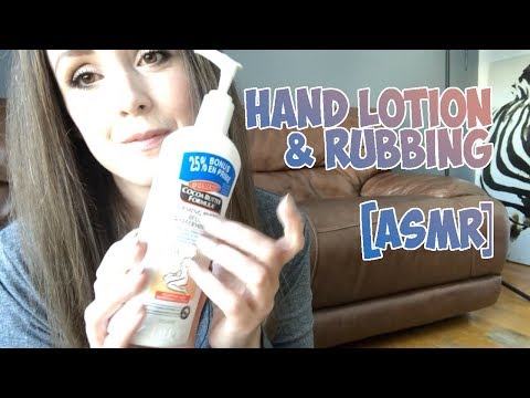 Hand lotion & Rubbing sounds [Ear to Ear Binaural] [ASMR]