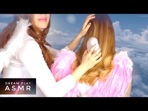 ★ASMR [no talking]★ Welcome to Cloud 7 🌤 Angel´s Hair Brushing | Dream Play ASMR
