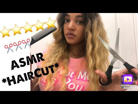 ASMR Giving You A Relaxing Haircut