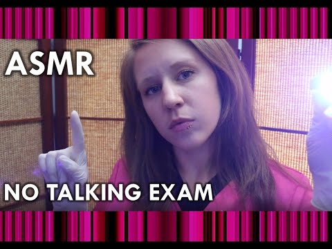 ASMR - Latex Gloves Full Head & Eye Exam | No talking from 0:11 🙊