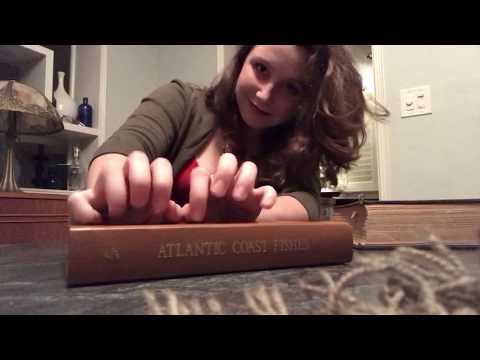 Asmr Book Tapping/scratching(fast)