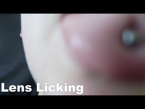 ASMR Licking You Like A Lollipop [Lens Licking]